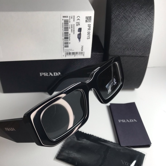 Authentic- New - Men New Prada Symbole sunglasses SPR06Y_E09Q_F05S0_C_053 - Picture 12 of 15